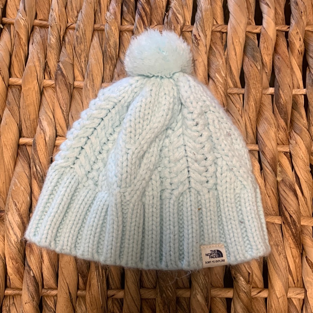 North face baby stocking hat